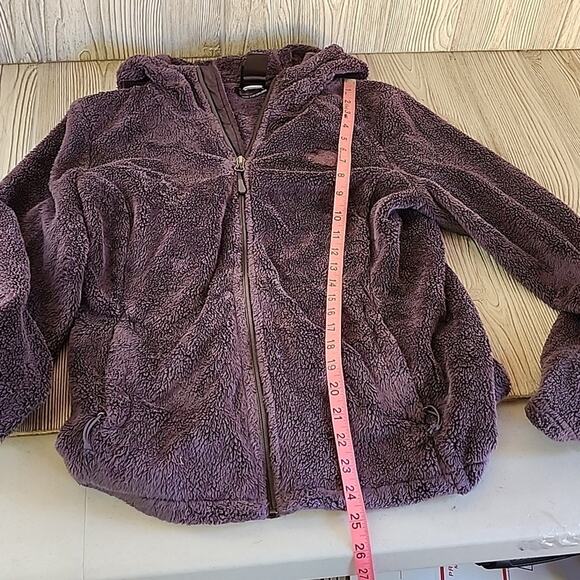The North Face Fuzzy Hooded Full Zip Jacket Womens Size Small - Picture 10 of 13